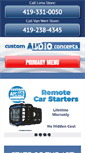 Mobile Screenshot of customaudioohio.com